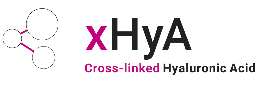 xHya cross-linked hyaluronic acid
